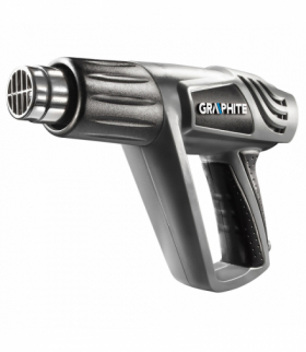 Opalarka 2000W, zakres temperatur: I: 25oC, II: 80-600oC, III: 80-600oC, walizka GTX GRAPHITE 59G524