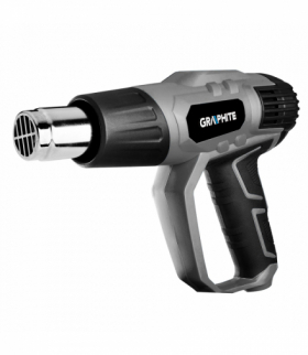 Opalarka 2000W, zakres temperatur:I: 50oC, II: 50-550oC, III: 50-550oC,walizka GTX GRAPHITE 59G526