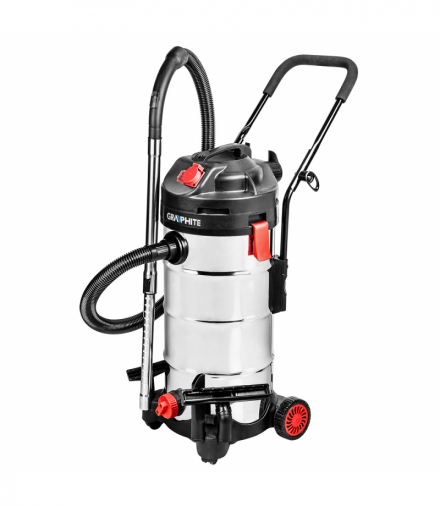 Odkurzacz warsztatowy 1500W, zbiornik 40l GTX GRAPHITE 59G608