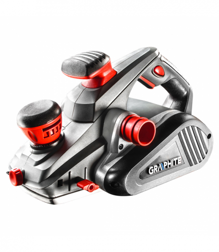 Strug elektryczny 1300W, głębokość strugania 3.5 mm, szerokość strugania 110 mm GTX GRAPHITE 59G680