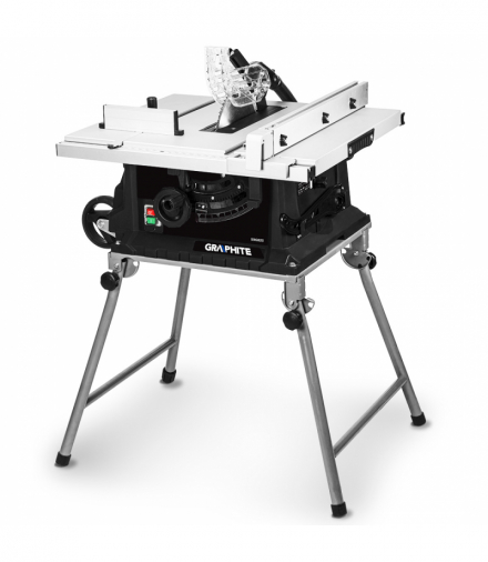 Pilarka stołowa 1600W, 254/30 mm, składany stół GTX GRAPHITE 59G823