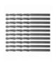 Wiertła do metalu HSS, 4.0 mm, 10 szt. GTX Top Tools 60H440