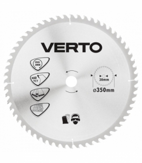 Tarcza do pilarki, widiowa, 350 x 30 mm, 60 zębów GTX VERTO 61H144