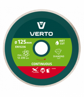 Tarcza diamentowa 125 x 22.2 mm, pełna GTX VERTO 61H2P5