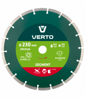 Tarcza diamentowa 230 x 22.2 mm, segmentowa GTX VERTO 61H2S9