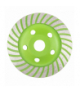 Tarcza diamentowa szlifierska 125 x 22.2 x 5 mm, turbo GTX VERTO 61H440
