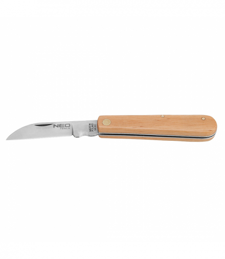 Nóż monterski, drewniane okładki GTX NEO Tools 63-015