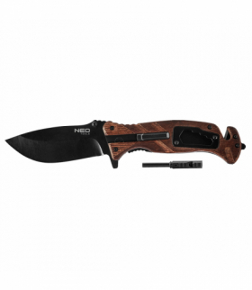 Nóż survivalowy składany  22 cm, 6 w 1 GTX NEO Tools 63-107