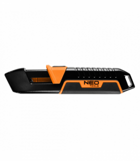 Nóż z ostrzem trapezowym, bezpieczny GTX NEO Tools 63-704