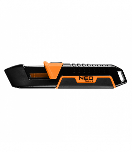 Nóż z ostrzem trapezowym, bezpieczny GTX NEO Tools 63-704
