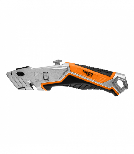 Nóż z ostrzem trapezowym, 1+5 ostrzy GTX NEO Tools 63-706