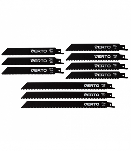 Brzeszczoty do piły szablastej, HCS, zestaw 10 szt. GTX VERTO 64H130