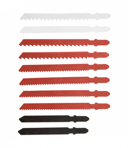 Brzeszczoty do wyrzynarki, uchwyt typu T, 10 szt. GTX VERTO 64H210