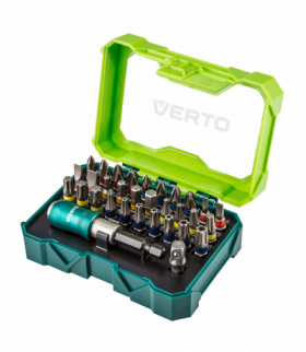 Zestaw bitów 32 szt., 25 mm - 4 x PH, 4 x PZ, 4 x SL, 4 x HEX, 7 x TX, 7 x TT + uchwyt magnetyczny GTX VERTO 66H620