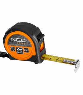 Miara zwijana stalowa 2 m x 16 mm, magnes GTX NEO Tools 67-112-1