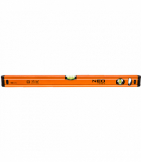 Poziomnica aluminiowa 60 cm, 2 libelle GTX NEO Tools 71-062