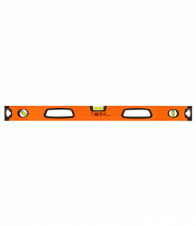 Poziomnica aluminiowa z uchwytem, 3 libelle, magnes, frezowana dolna powierzchnia, 80 cm GTX NEO Tools 71-113