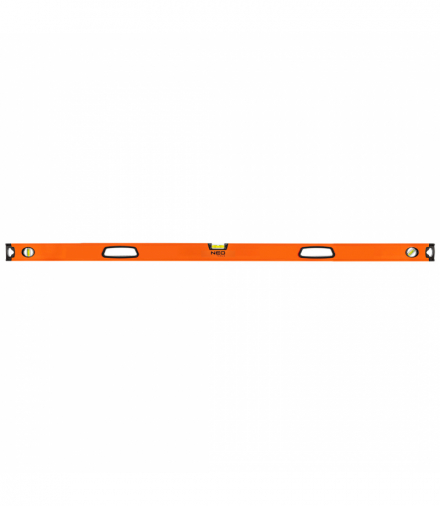 Poziomnica aluminiowa z uchwytem, 3 libelle, magnes, frezowana dolna powierzchnia, 150 cm GTX NEO Tools 71-116