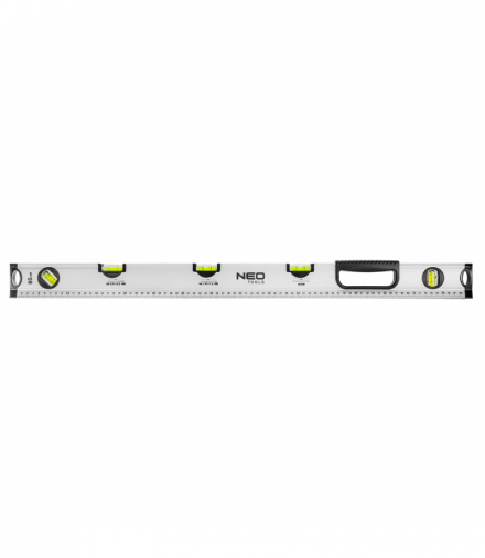 Poziomnica specjalna 80 cm, 5 libelli, różne kąty GTX NEO Tools 71-123