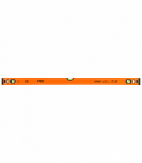 Poziomnica aluminiowa S 300, 3 libelle, 100 cm GTX NEO Tools 71-134