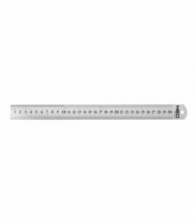 Przymiar liniowy 30 cm, stal nierdzewna GTX NEO Tools 72-213