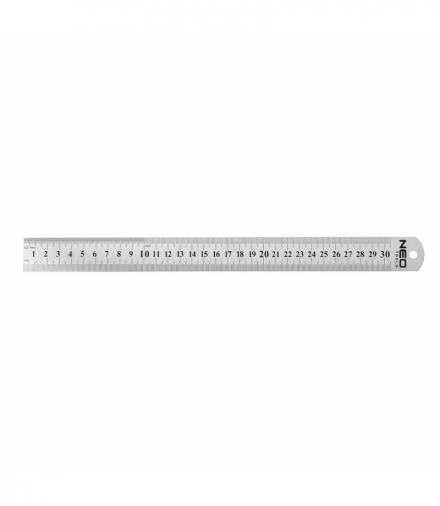 Przymiar liniowy 30 cm, stal nierdzewna GTX NEO Tools 72-213