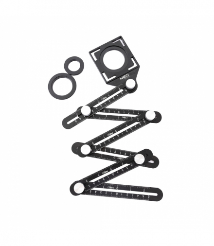Linijka kątowa, 6 ramion GTX NEO Tools 72-351