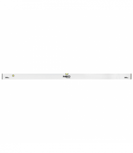 Łata murarska 200 cm, 2 libelle GTX NEO Tools 72-523