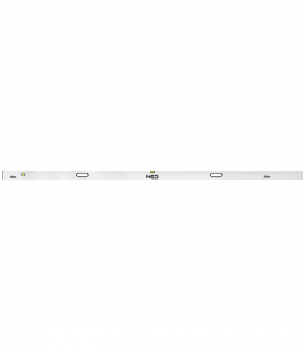 Łata murarska 300 cm, 2 libelle, uchwyty GTX NEO Tools 72-545