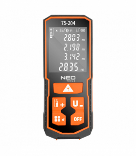 Dalmierz laserowy, zasięg 60 m, IP54 GTX NEO Tools 75-204