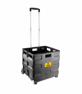 Wózek transportowy, składana skrzynka, udźwig 35kg GTX TOPEX 79R306