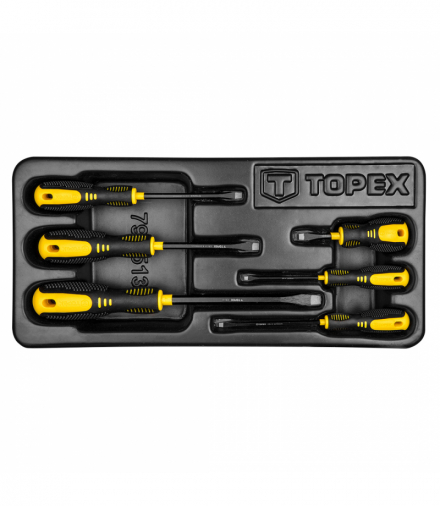Wkrętaki płaskie, zestaw 6 szt. GTX TOPEX 79R513