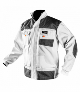 Bluza robocza biała, HD, rozmiar XXL/58 GTX NEO Tools 81-110-XXL