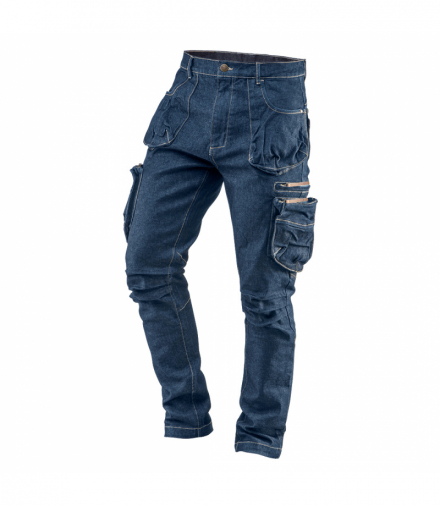 Spodnie robocze 5-kieszeniowe DENIM, rozmiar L GTX NEO Tools 81-229-L