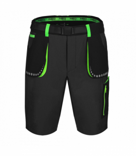 Krótkie spodenki PREMIUM, 4 way stretch, czarne, rozmiar XXXL GTX NEO Tools 81-277-XXXL