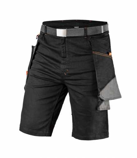 Krótkie spodenki robocze HD Slim, pasek, rozmiar L GTX NEO Tools 81-278-L