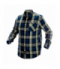 Koszula flanelowa granatowo-oliwkowo-czarna, rozmiar S GTX NEO Tools 81-541-S