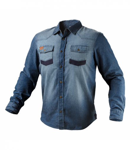 Koszula robocza DENIM, rozmiar S GTX NEO Tools 81-549-S