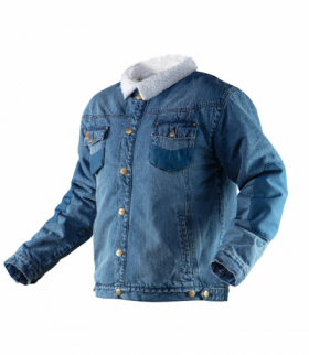 Kurtka jeansowa ocieplana DENIM, rozmiar S GTX NEO Tools 81-557-S