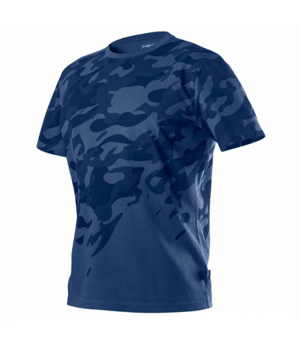 T-shirt roboczy Camo Navy, rozmiar XXXL GTX NEO Tools 81-603-XXXL