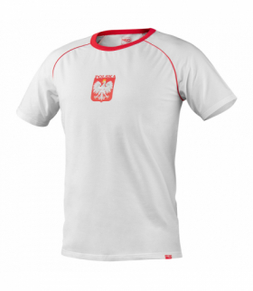 T-shirt kibica Polska, rozmiar S GTX NEO Tools 81-607-S