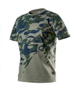 T-shirt roboczy z nadrukiem CAMO, rozmiar S GTX NEO Tools 81-613-S
