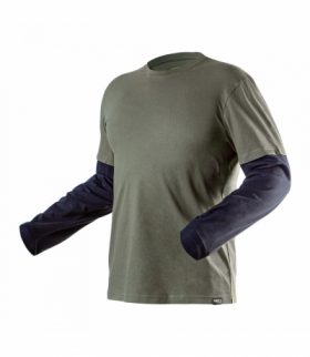 Koszulka z długim rękawem CAMO olive, rozmiar S GTX NEO Tools 81-616-S