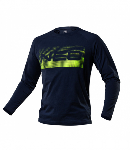 Koszulka z długim rękawem PREMIUM, nadruk NEO, rozmiar L GTX NEO Tools 81-619-L