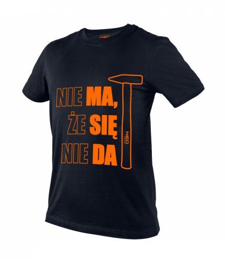T-shirt z nadrukiem, MA SIĘ DA, rozmiar XL GTX NEO Tools 81-642-XL