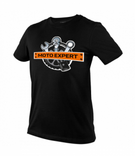 T-shirt z nadrukiem, MOTO Expert, rozmiar XL GTX NEO Tools 81-643-XL