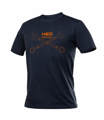 T-shirt Neo Garage, 100% bawełna, rozmiar XXXL GTX NEO Tools 81-652-XXXL