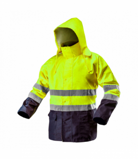Kurtka robocza ostrzegawcza wodoodporna, żółta, rozmiar M GTX NEO Tools 81-720-M