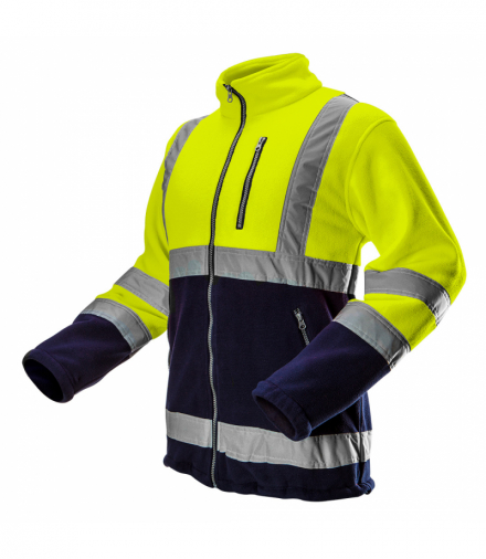 Bluza polarowa ostrzegawcza, żółta, rozmiar XXL GTX NEO Tools 81-740-XXL