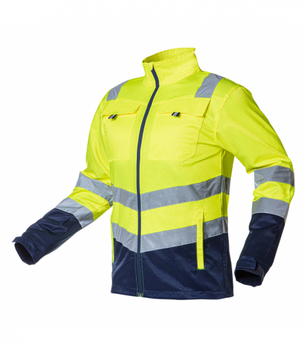 Bluza ostrzegawcza 40% poliester, 60% bawełna, 260 gsm, rozmiar M GTX NEO Tools 81-742-M